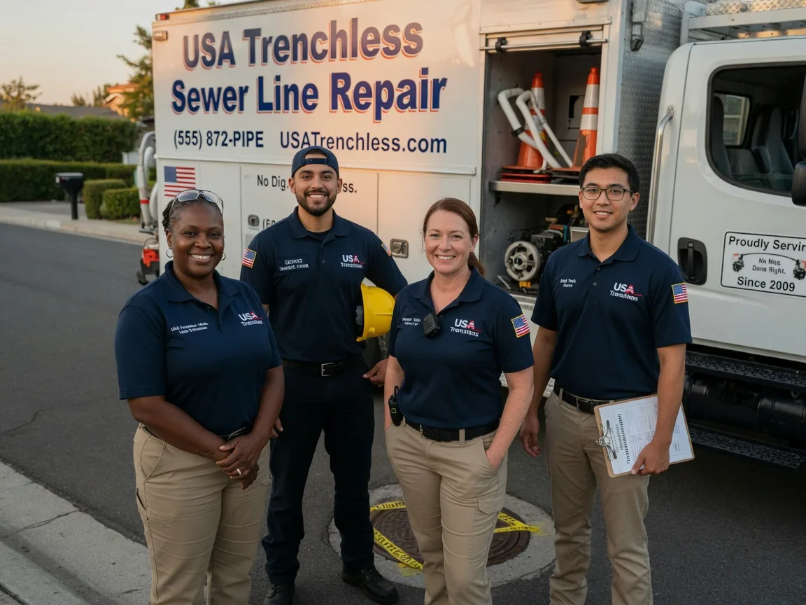 Sewer Line Repair company in Worthville, PA